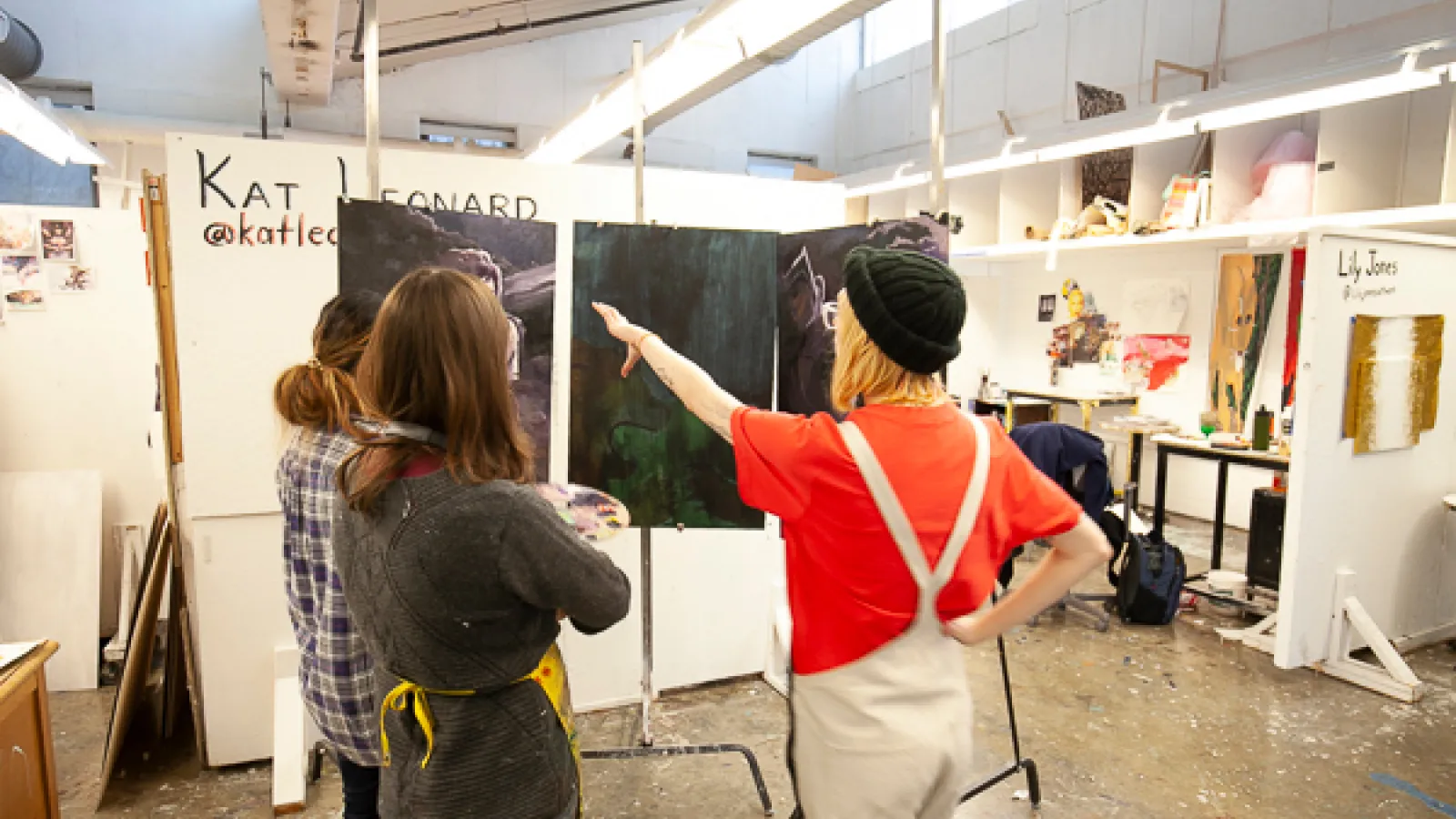 Painting studio