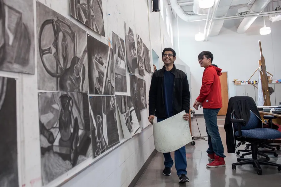 Ohio State Art class